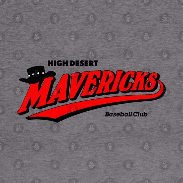 Retro CA High Desert Mavericks Baseball by LocalZonly